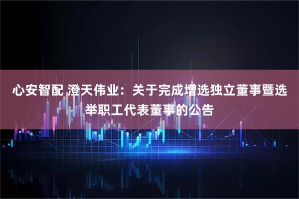 心安智配 澄天伟业：关于完成增选独立董事暨选举职工代表董事的公告